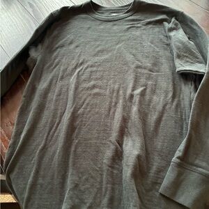 Men's Classic Long Sleeve Shirt - Dark Gray